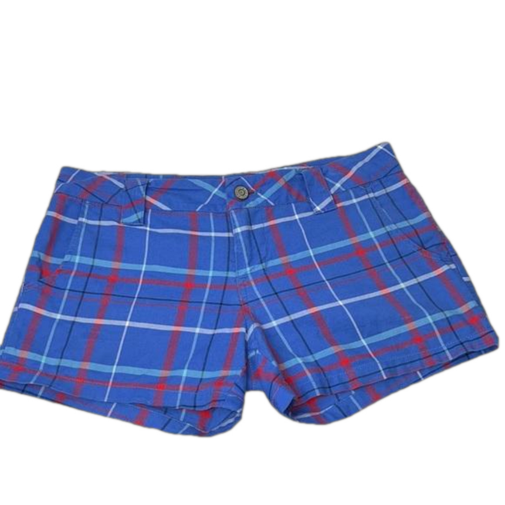 Dickies Plaid Shorts Cotton Spandex Blend